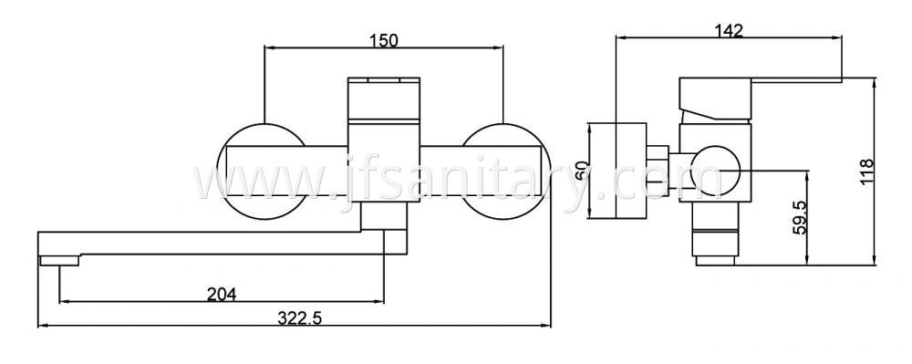 Size Of Long Reach Kitchen Faucet